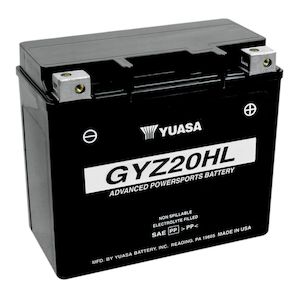 YuasaGYZ20HL工厂激活AGM高性能电池